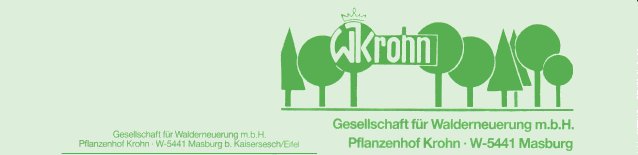 Briefkopf Fa. Walderneuerung
